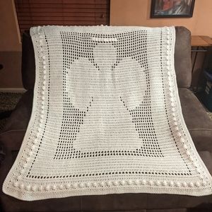 Handmade Angel Crochet Blanket